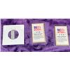 Image 2 : PURE SILVER BULLION .999 - VALCAMBI BARS (X2) AND AMERICAN GRAIN COMPANY SILVER ASSAY CARDS (X2)