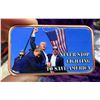 Image 2 : COPPER BULLION BAR - COLORIZED USA FLAG WITH EAGLE - ONE AVDP OUNCE .999 FINE COPPER