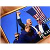 Image 5 : COPPER BULLION BAR - COLORIZED USA FLAG WITH EAGLE - ONE AVDP OUNCE .999 FINE COPPER