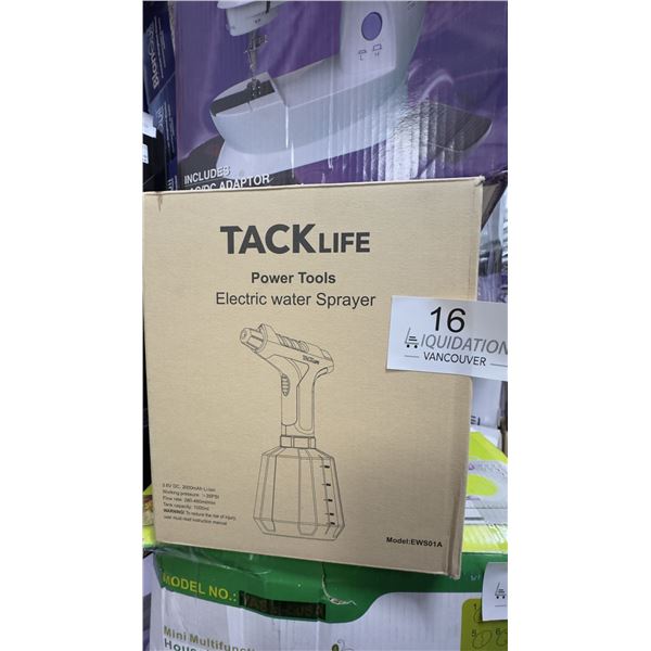 TACKLIFE Electric Water Sprayer-Brand New