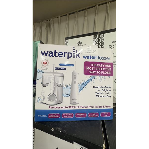 Waterpik Ultra Plus + Cordless Pearl Water Flosser Combo