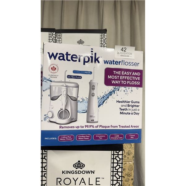 Waterpik Ultra Plus + Cordless Pearl Water Flosser Combo