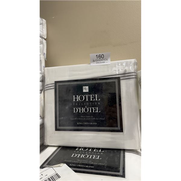 Brand New Hotel Collection Duvet Cover Set King