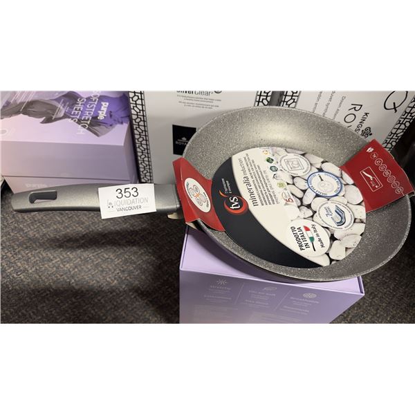 Brand New Mineralia Frying Pan 30cm | Made in Italy