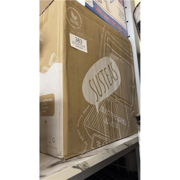 Brand New Susteas SL-107A Electric Indoor Grill — 1500W Smokeless BBQ