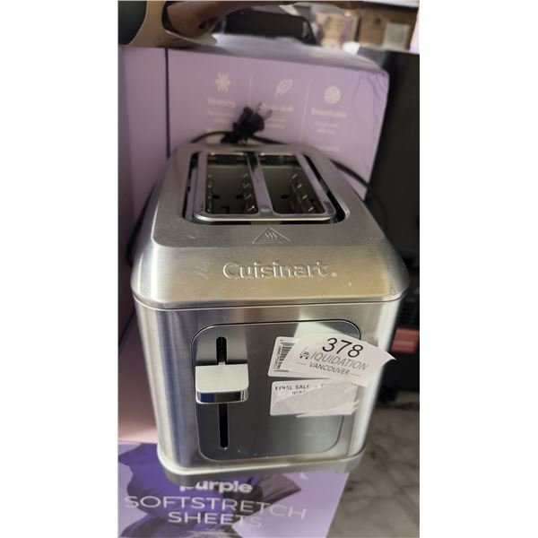Cuisinart Toaster No Box - tested