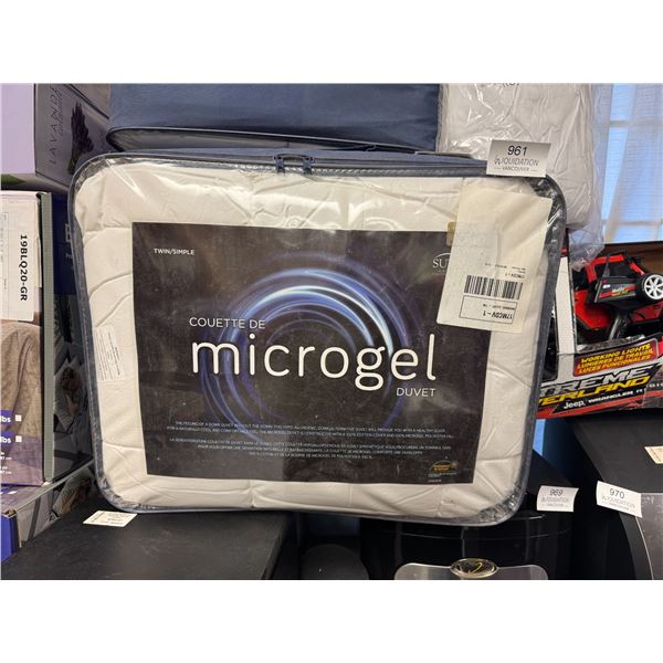 Sunset Microgel Duvet | Twin | New in Bag