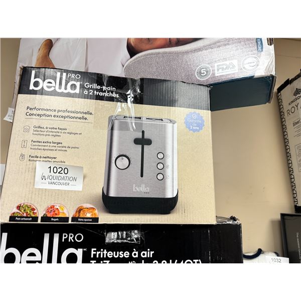 Bella Pro 2-Slice Toaster-New Tested