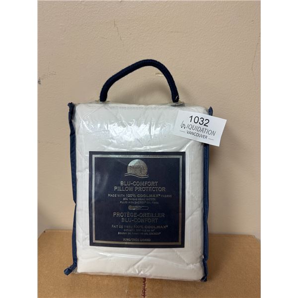 Brand New Sunset Blu-Comfort King Pillow Protector