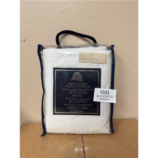 Brand New Sunset Blu-Comfort King Pillow Protector