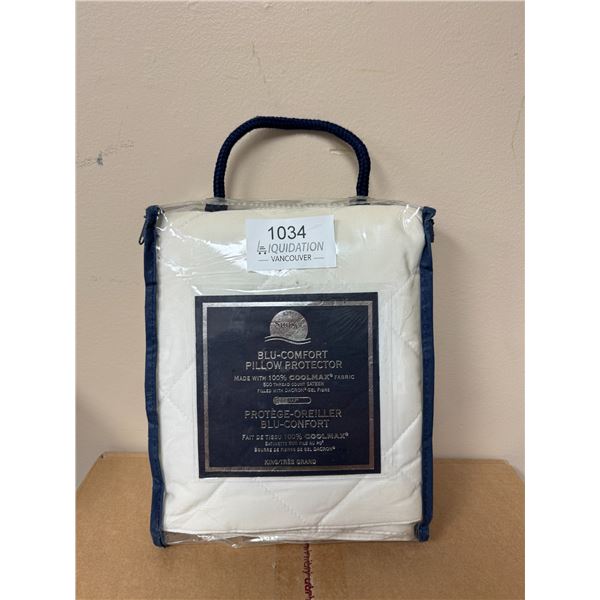 Brand New Sunset Blu-Comfort King Pillow Protector