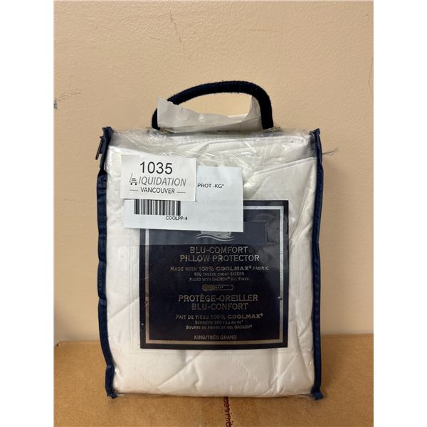 Brand New Sunset Blu-Comfort King Pillow Protector