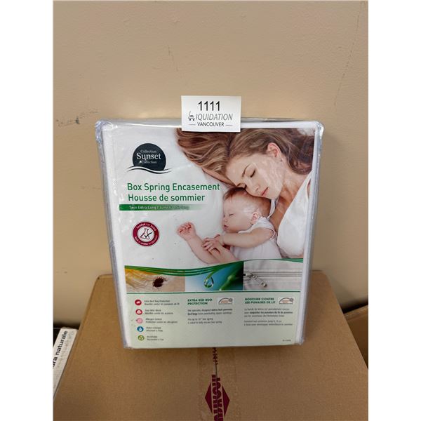 brand New Sunset Collection Twin Box Spring Encasement