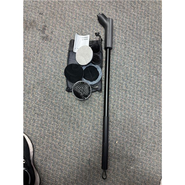 Electric Cordless Spin Floor Scrubber Mop-Tested
