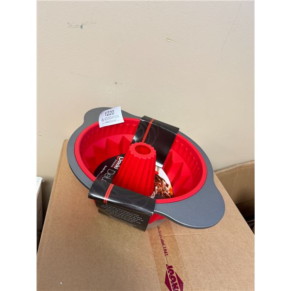 Brand New Coxiki Kitchen Deluxe Silicone Bundt Pan, Oven Safe – Bake Like a Pro