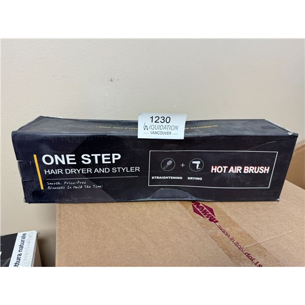 One Step Hot Air Brush – Dry & Style at the Same Time