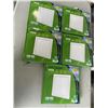 Image 1 : 5 NEW ORTECH 9" LED FLUSH MOUNT LIGHTS