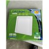 Image 2 : 5 NEW ORTECH 9" LED FLUSH MOUNT LIGHTS