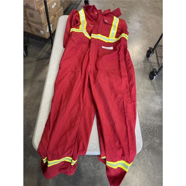 NEW FIRE RESISTANT COVERALL SUIT SIZE LARGE TALL