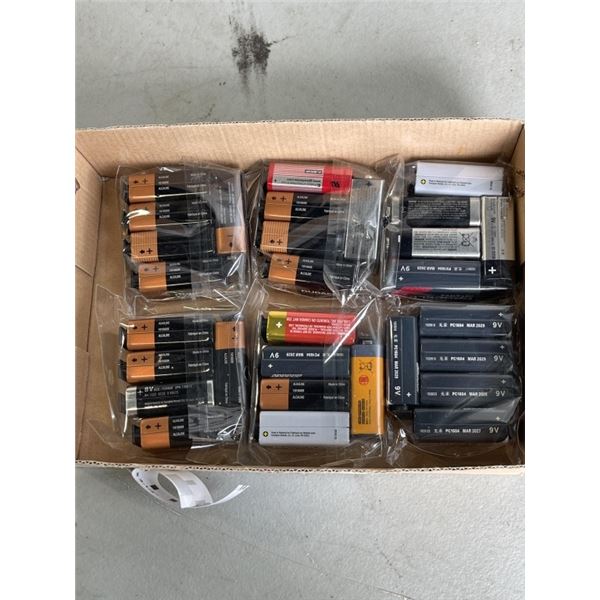 30 PCS 9V BATTERIES