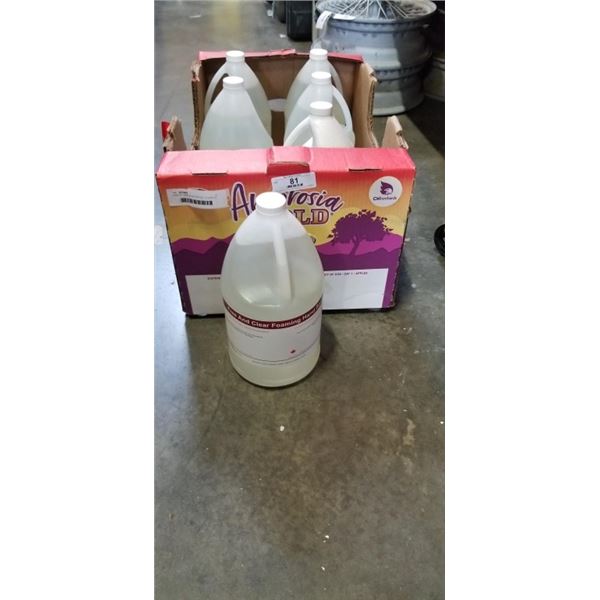 CASE OF HAND SOAP REFILLS - 8 JUGS OF 4KG