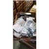 Image 1 : ASSORTED NEW AMAZON OVERSTOCK SHOP ITEMS INLCUDING HARDWARE, SLIDING DOOR KITS, METAL HOOKS AND MORE
