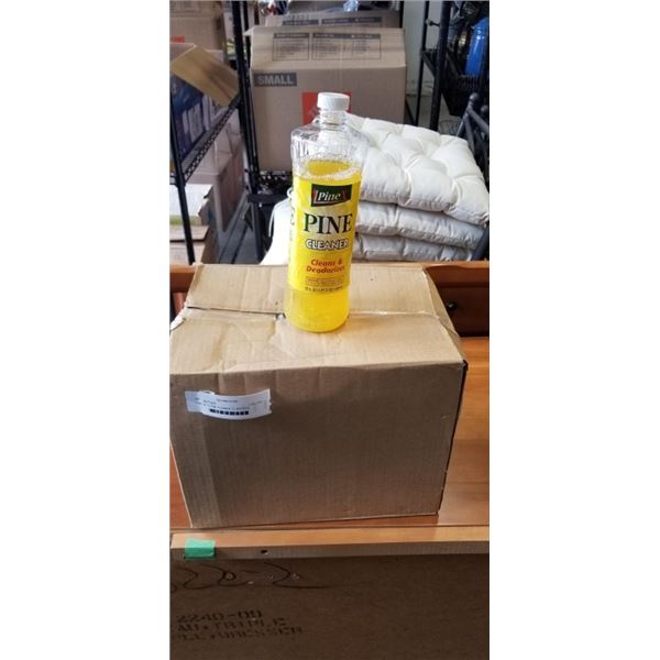 CASE OF 12 PINE CLEANER 1 L BOTTLES