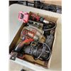 Image 5 : 2 TRAYS OF TOOLS - DRILLS, NEW CRIMPING TOOLS, ETC
