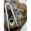 Image 7 : 2 TRAYS OF ASSORTED BIKE PARTS, MOSTLY NEW