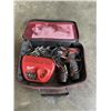 Image 1 : MILWAUKEE M12 DRILL WITH 2 BATTERIES AND CHARGER IN CASE