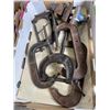 Image 2 : TRAY OF HEAVY C CLAMPS AND TRAY OF ASSORTED TOOLS