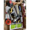 Image 4 : TRAY OF HEAVY C CLAMPS AND TRAY OF ASSORTED TOOLS