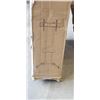 Image 2 : VIVO BLACK LARGE MOBLIE TV CART