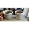 Image 2 : 6 PLASTIC PLANTER POTS
