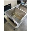 Image 6 : STAINLESS DOUBLE SQAURE BOWL SINK, UNDER OR DROP IN, AND 3 JUGS OF PAINT