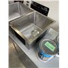 Image 7 : STAINLESS DOUBLE SQAURE BOWL SINK, UNDER OR DROP IN, AND 3 JUGS OF PAINT