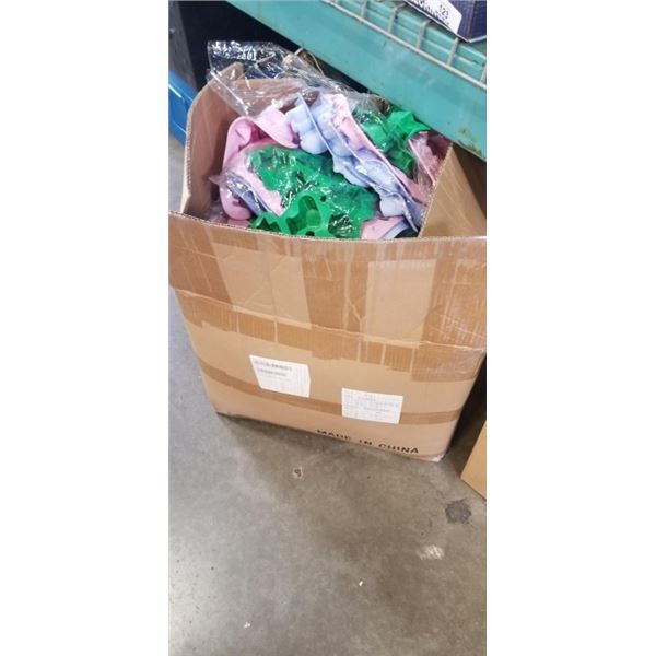HUGE BOX OF NEW SILICONE BAKING MOLDS