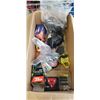 Image 1 : BOX OF BIKE REPAIR TOOLS AND PARTS