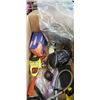 Image 3 : BOX OF BIKE REPAIR TOOLS AND PARTS
