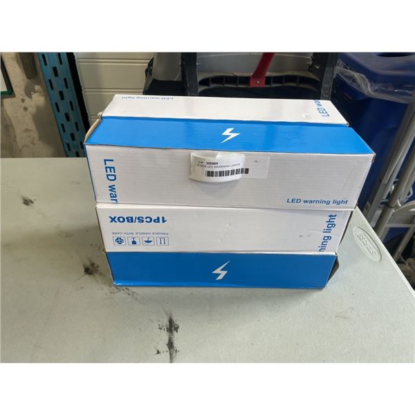 6 NEW LED WEARNING LIGHTS