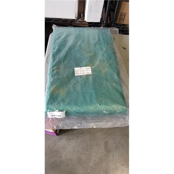 NEW 26" x 20" GREEN TARP - NO EYELETS