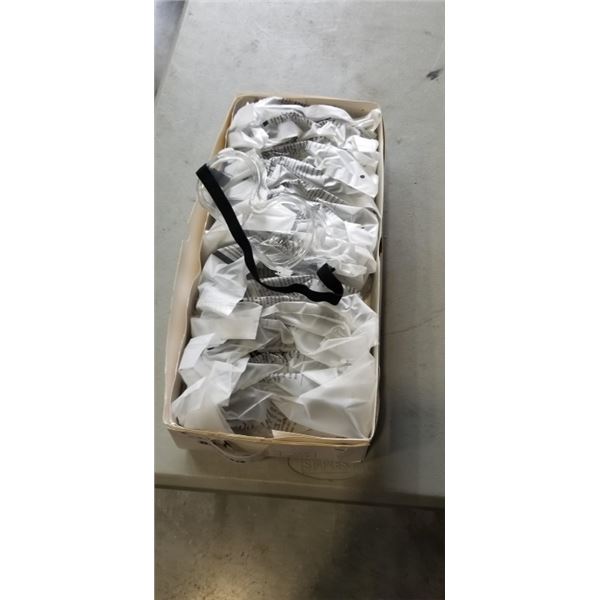 TRAY OF 15 NEW SAFETY GOGGLES