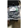Image 1 : 2 BLACK EXTENSIONS CORDS, APPROX 100FT AND 6FT