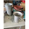 Image 4 : LOT OF BUCKETS, METAL TRAYS AND CLAMPS