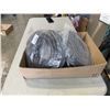 Image 2 : 4 NEW 20FT ROLLS OF BLACK DOOR RUBBER WEATHER STRIPPING