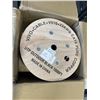 Image 1 : NEW ROLL OF VIVO BLACK 1000FT CAT6 FULL COPPER OUTDOOR ETHERNET CABLE