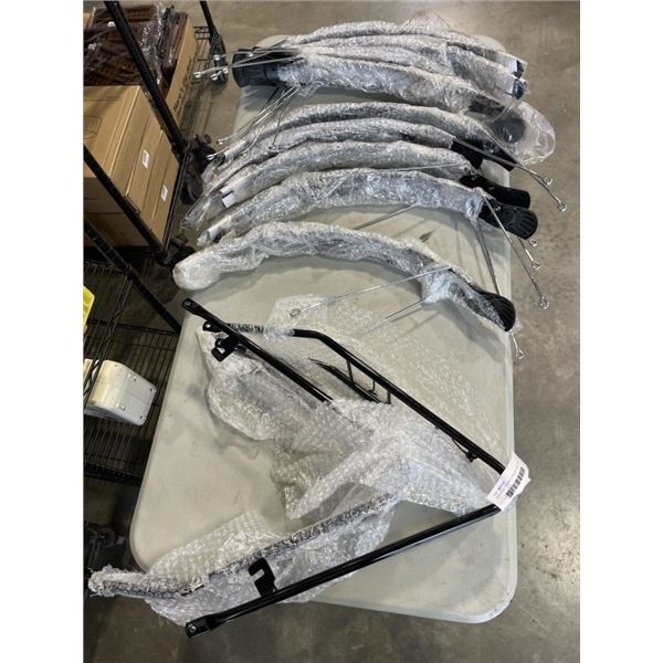NEW BOLT ON BIKE FENDERS AND 2 REAR CARGO RACKS