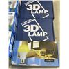 Image 3 : 2 NEW 3D LED NIGHT LIGHTS WITH REMOTE, NEW PACK OF LED BULBS AND 3 BOXES OF 2.6 GAL TRASH BAGS