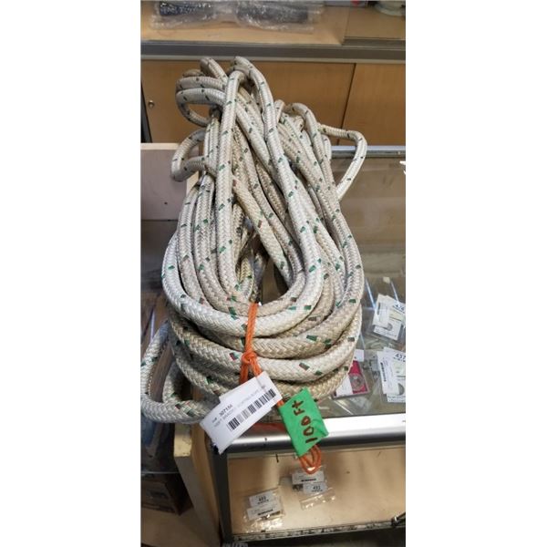 100FT BRAIDED BOATING ROPE LINE
