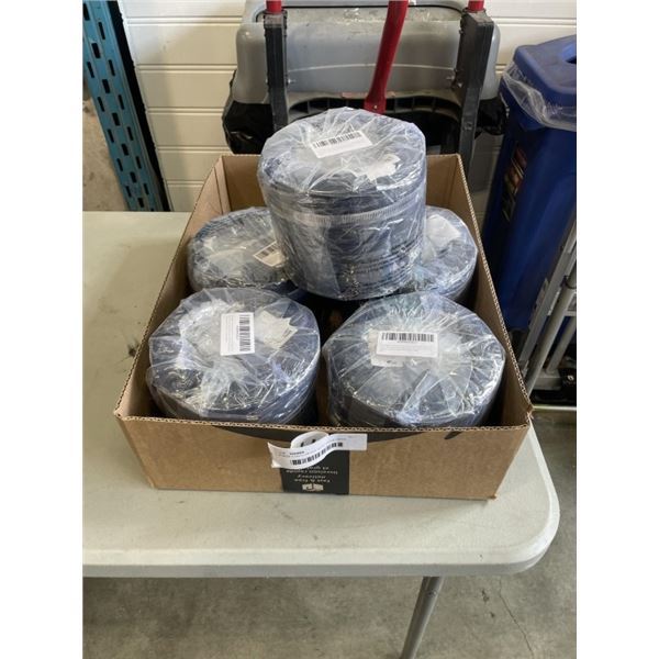 6 NEW 6 INCH DRYER VENT HOSE SETS WITH CLAMPS